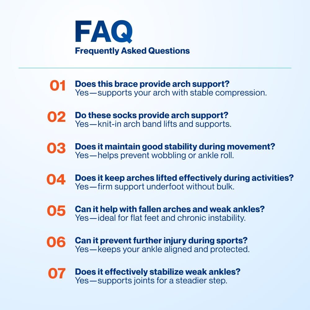 Modvel Foot & Ankle Brace Socks for Sprained Ankle Compression Sleeve - Plantar Fasciitis Relief Brace, Foot Support for pain Women & Men - Tendonitis & Arthritis Feet Sleeve, Stabilizing Ankles Wrap