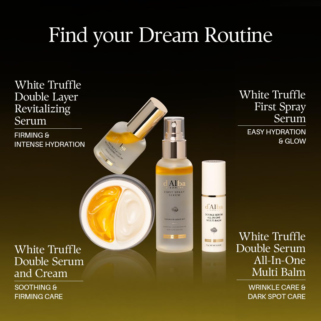 d'alba Piedmont White Truffle Double Serum All-in-one Multi Balm (0.35 oz)