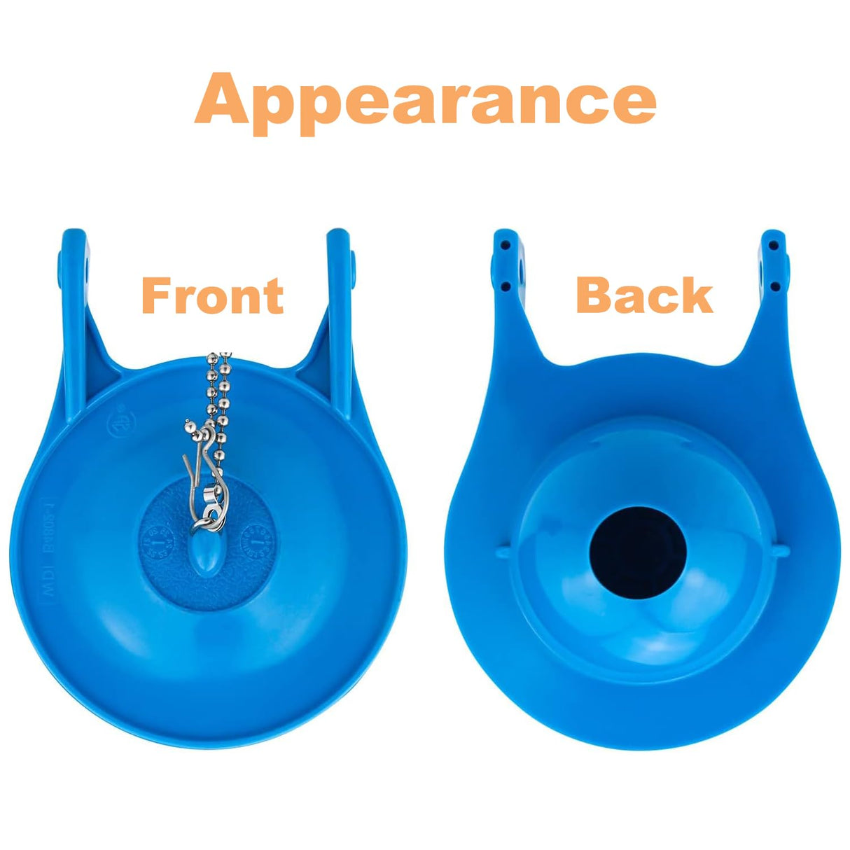 Lceyco 3-Inch Toilet Flappers Replacement Compatible with Gerber 99-788 Rubber Toilet Flapper Fits 3 Inch Toilet Flush Valve, Easy to Install, 3-Pack