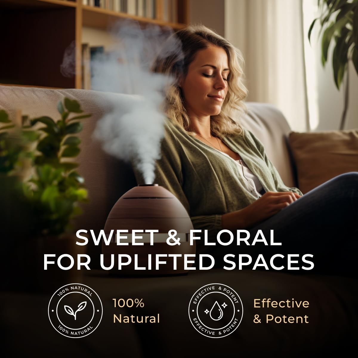 Gya Labs Roman Chamomile Essential Oil for Diffuser - 0.34 Fl Oz - 100% Pure Natural Roman Chamomile Oil for Skin, Hair, Face, Aromatherapy & Candle Making Scent