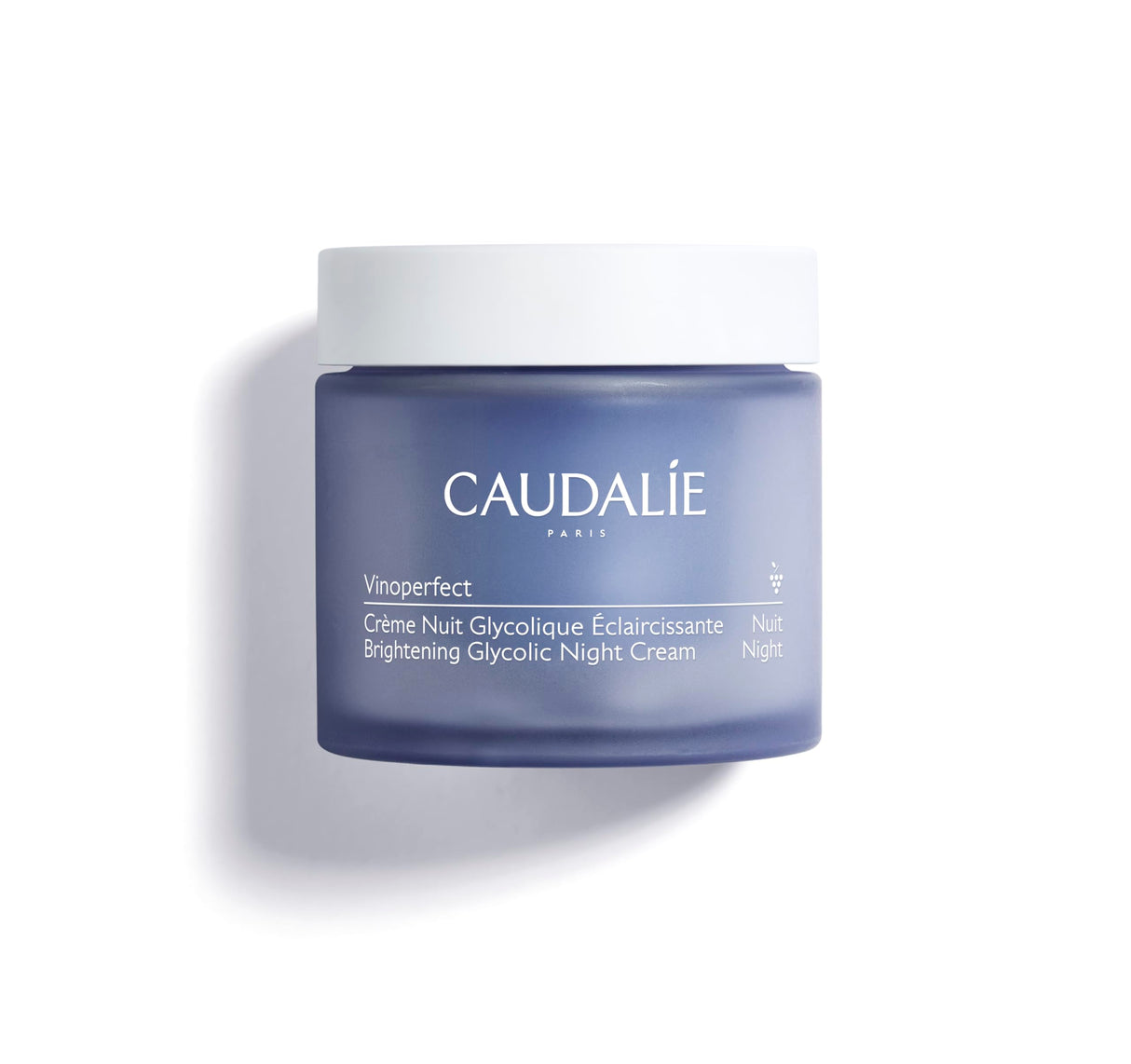 Caudalie Vinoperfect Dark Spot Brightening Glycolic Night Cream, Refillable Jar - 50 mL