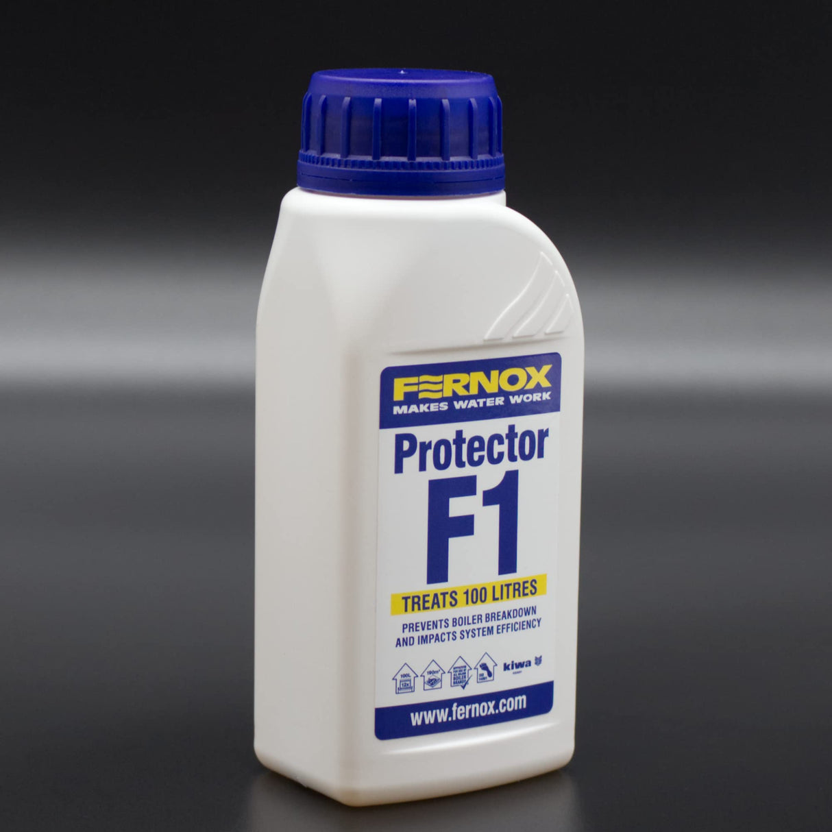 Kudos-Trading - Fernox F1 Protector 265ml 62454 Protector F1 Central Heating and Water Underfloor Heating Corrosion Protection limescale Prevention System Efficiency Long-Lasting Protection