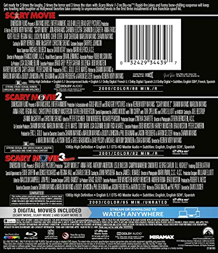 Scary Movie Collection (Blu-ray + Digital)