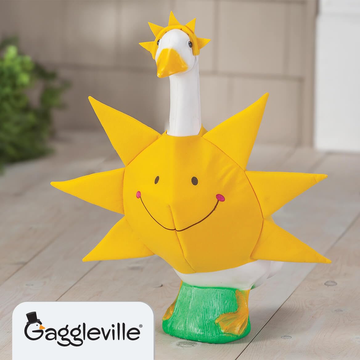 Gaggleville Sun Goose Outfit, Fits Large 23" H Statue, by Fox Valley Traders