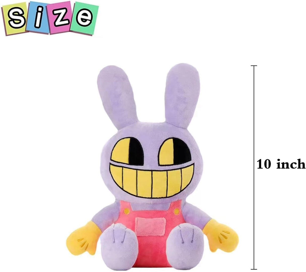 SAJISP The Amazing Digital Circus Plush,10" Jax Plushies Toy Gift, Cute Stuffed Figure Doll for Kids and Adults, Birthday Halloween Christmas Choice for Boys Girls