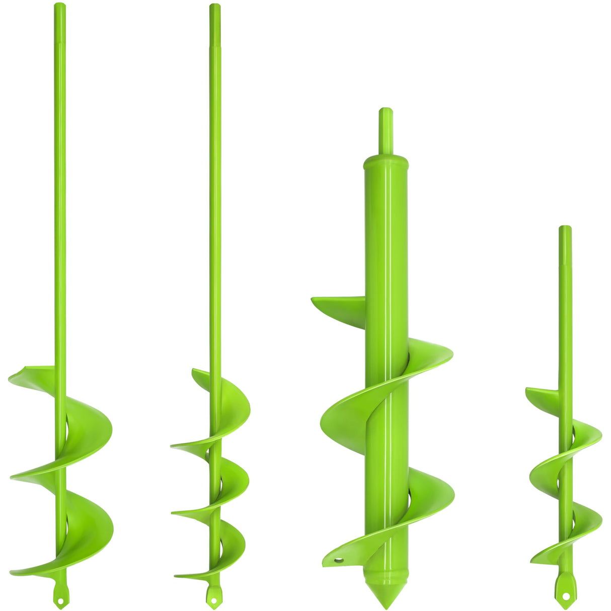 TCBWFY 3.5" x16 Inch Pink Garden Auger Drill Bit for Planting- Perfect for Planting Bulbs, Flowers, and Small Trees