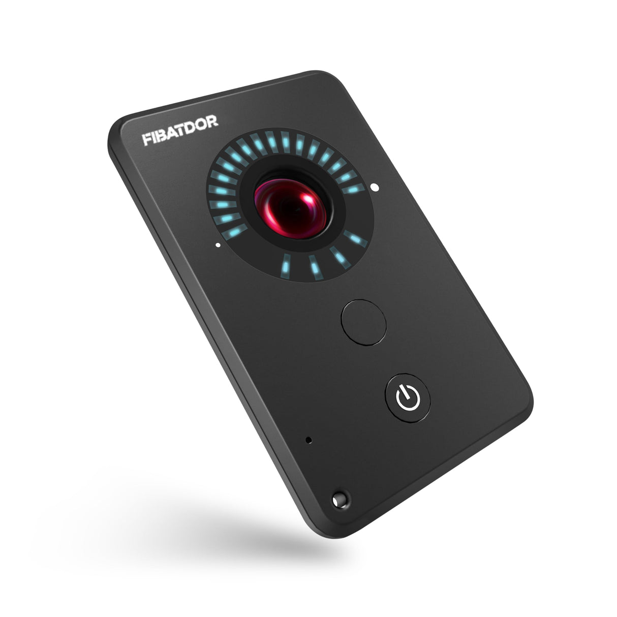 FIBATDOR Carbon Dioxide Detector Portable CO2 Monitor Travel Hotel Room CO2 Detector with LED Display Alarm Precision Sensor Real-Time Combustible Gas Concentration Detectors Compact Long Battery Life
