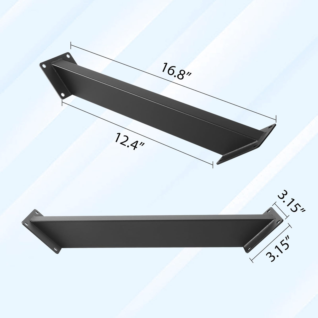 8 Pcs 45 Degree Angle Support Brackets for Pergola