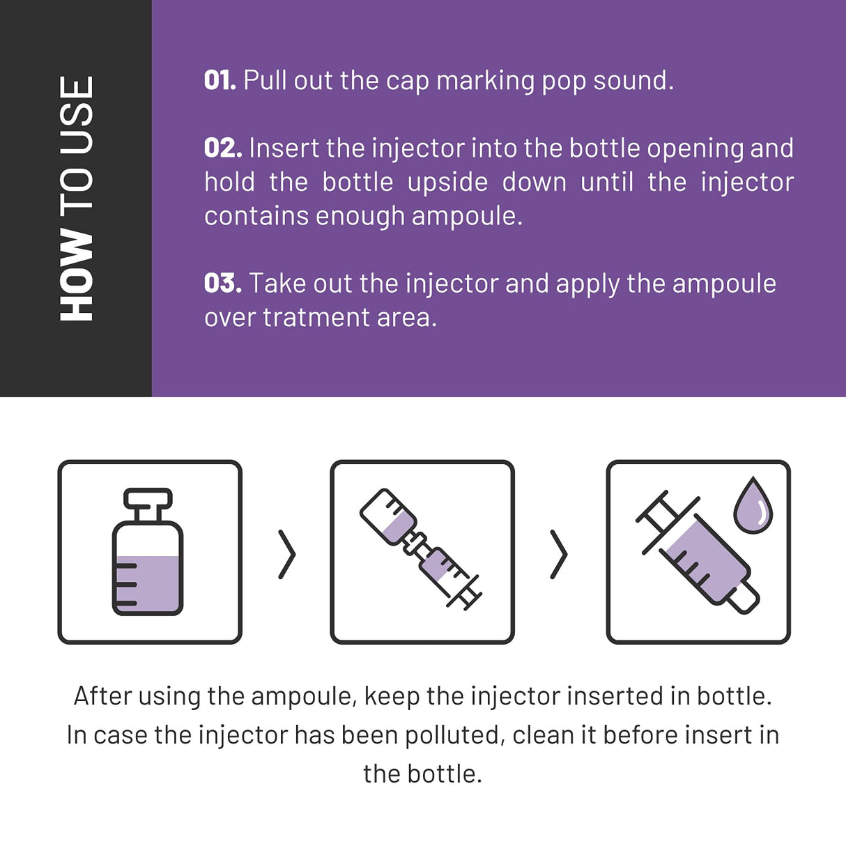 BRÜUN AC - Control Clear and Pure Vita Plus Ampoule - Micro Needling Korean Booster for Face and Body to Use with and without Derma Pen Microneedling Skin Care Serum 1.18 oz