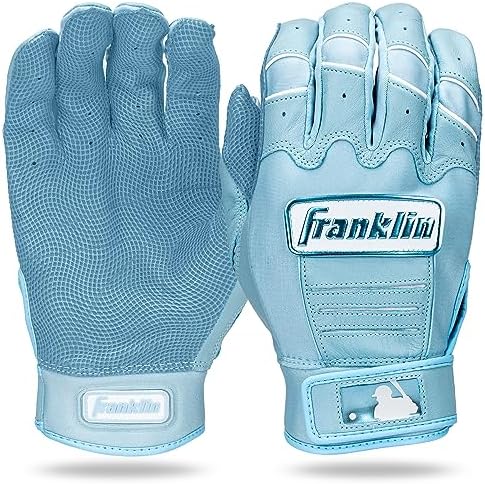 Franklin Sports MLB Baseball Batting Gloves - CFX Pro Adult + Youth Batting Glove Pairs - Baseball + Softball Batting Gloves - Multiple Sizes + Colors