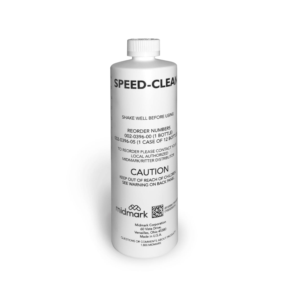 Midmark 002-0396-00 SpeedClean Solution – Autoclave and Sterilizer Cleaner for M9 and M11 (Midmark and Ritter Models), 16 oz Bottle