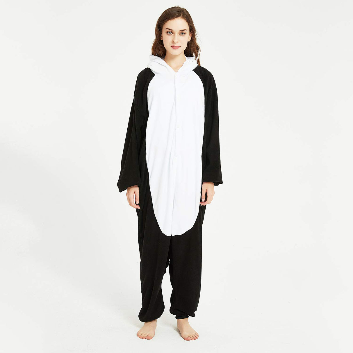 III HHONS Onesie Teen Animal Panda Pajamas Adult Funny Onesies For Halloween Christmas Party Costume Women/Men