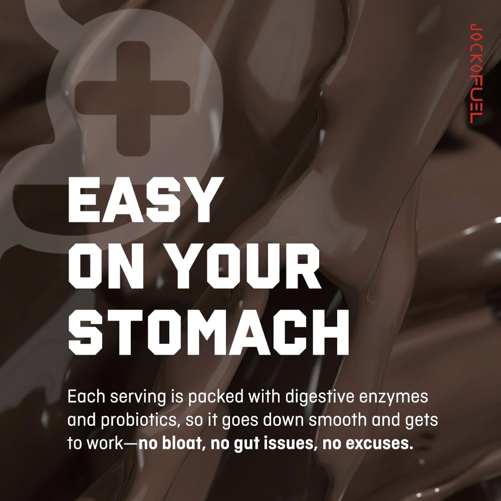 Jocko Fuel Mölk Whey Protein Powder 22g Protein - Low Sugar Monk Fruit Blend - Muscle Recovery & Growth, Packaging May Vary (31 Servings, Chocolate Milkshake)