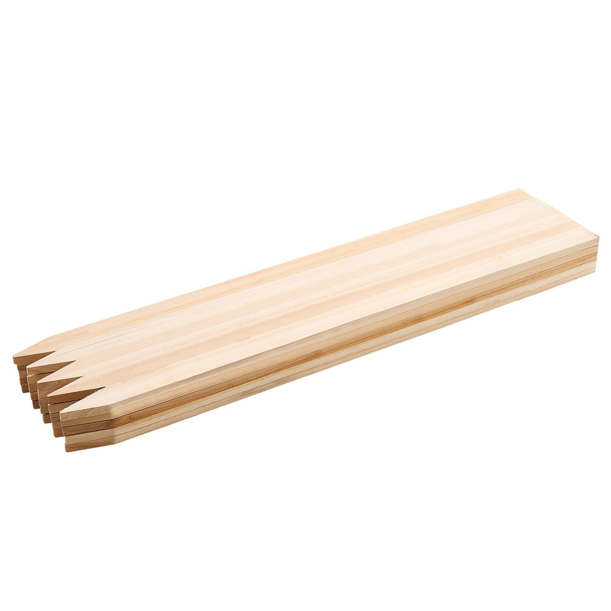 VEVOR Wooden Garden Stakes, 25 Pcs 36 x 0.5 x1.5 in Survey Grading Stakes, Garden Ground Stake with Sharp Point, Fir Wood Plant Support Stake, Sign Posts for Silt Fence Backyard Boundaries Baselines