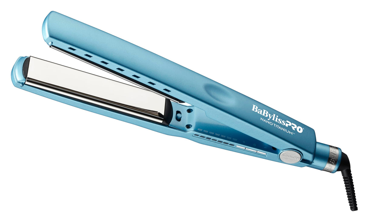 BaBylissPRO Nano Titanium Professional Extended 1.25" Ionic Flat Iron