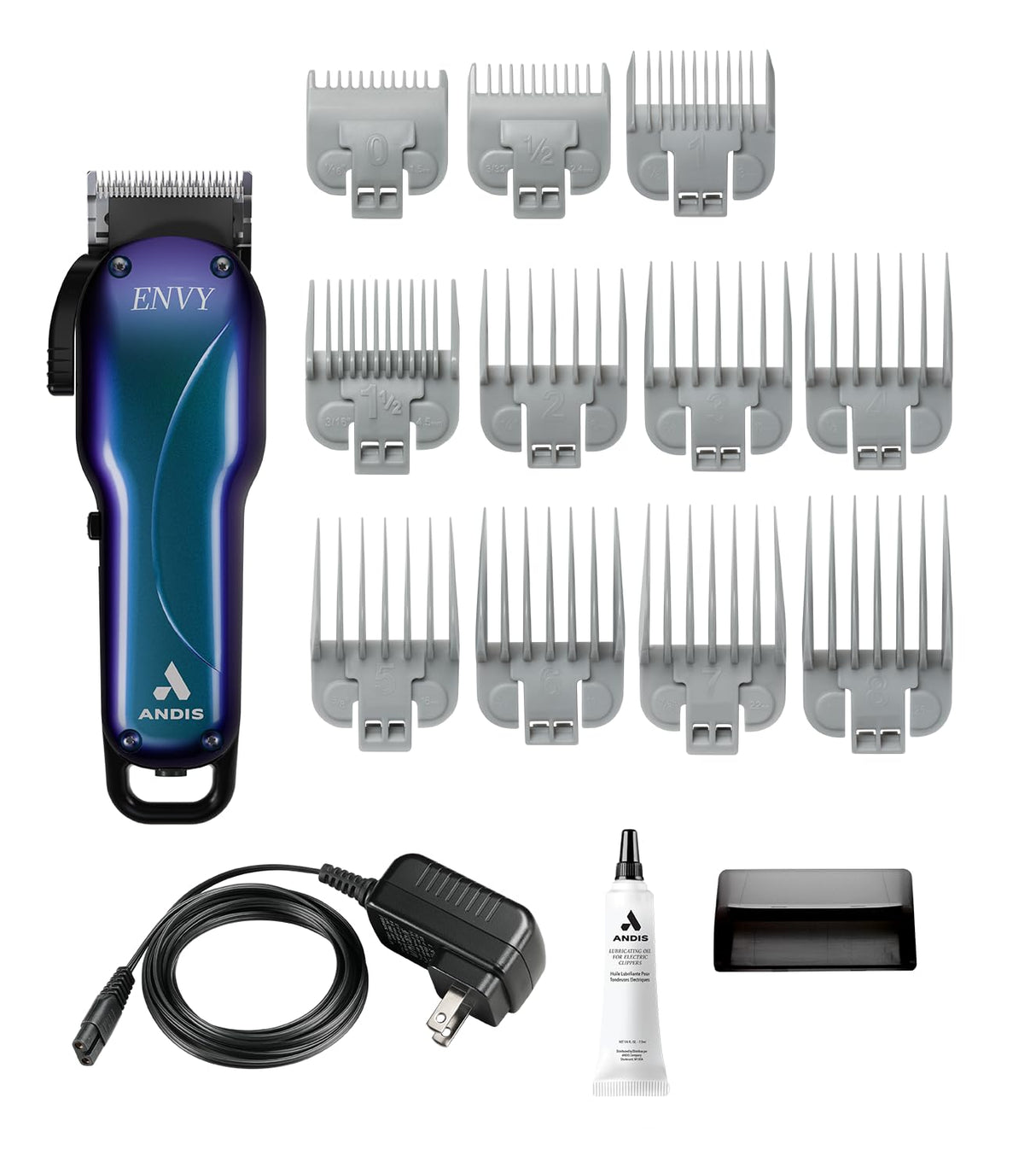 Andis Limited Edition Galaxy Envy Li Cordless Clipper - Rechargeable Hair Clipper & Trimmer - Adjustable Blade Clipper, Close Cutting Zero Gapped