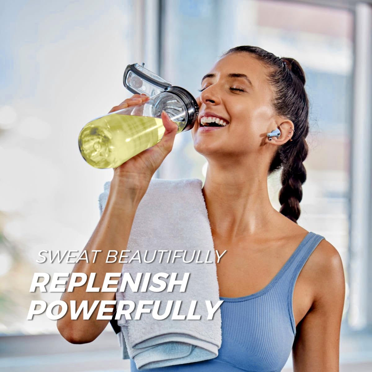 AiVital™ Sugar Free Electrolyte Tablets, Essential Electrolytes with BCAA and Selenium for Active Hydration-No Sugar, Keto Friendly, Vegan and Non-GMO, 40 Servings