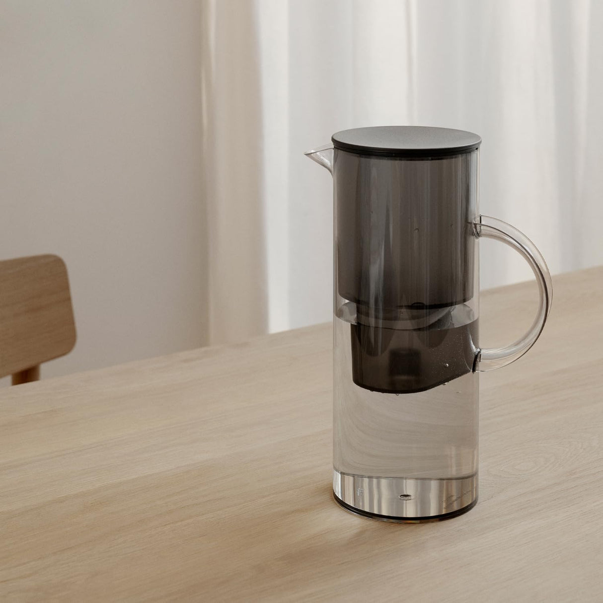Stelton 2 Litre Water Filter Jug, Smoke