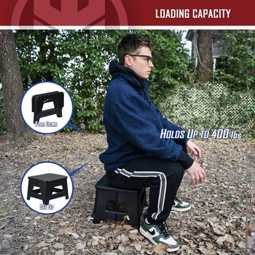 KNINE OUTDOORS Portable Camping Toilets with Height of 10.24", Privacy Tent with Carry Bags, Portable Potty for Outdoors, Washable and Foldable for RV Travel