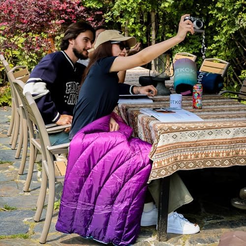 Camping Blanket,Lightweight Puffy Printed Camping Blanket Packable Outdoor Blanket for Camping,Traveling, Stadium, Hiking, Picnics