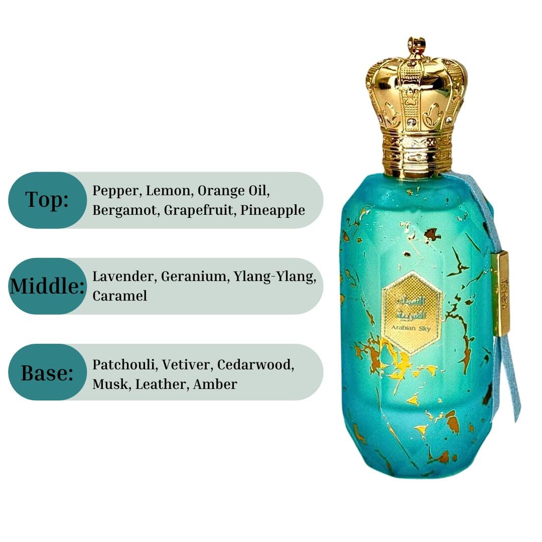 ARMAF Eter Arabian Sky EDP Spray 100ML (3.4 OZ) By Armaf | A Celestial Blend Of Citrus, Floral & Woody Scents.