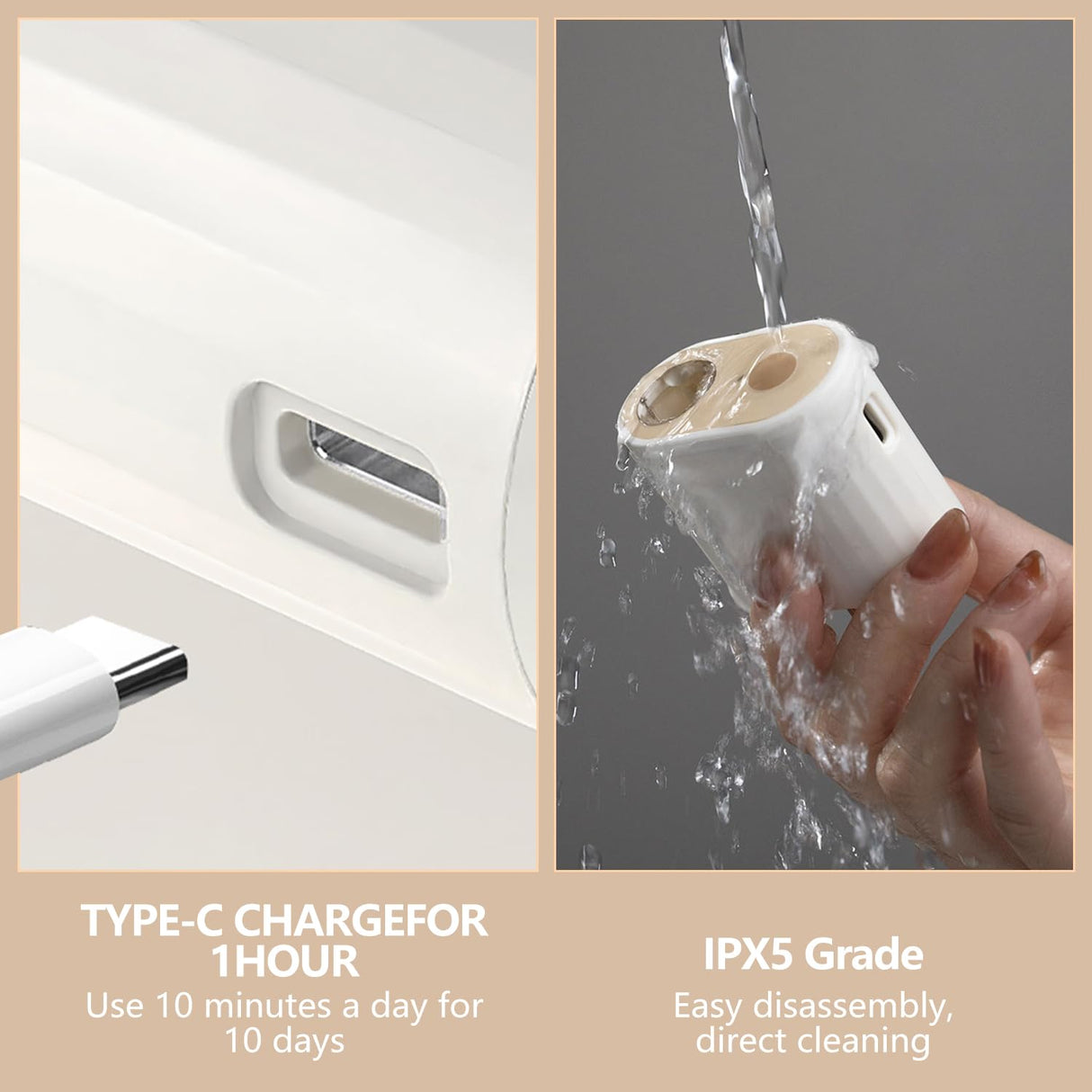 HUAYULINK Electric Hair Oil Applicator and Scalp Massager 2 in 1,Scalp Applicator Brush,Scalp Oil Applicator for Hair,Not Suitable for high Concentration and Viscous Oils