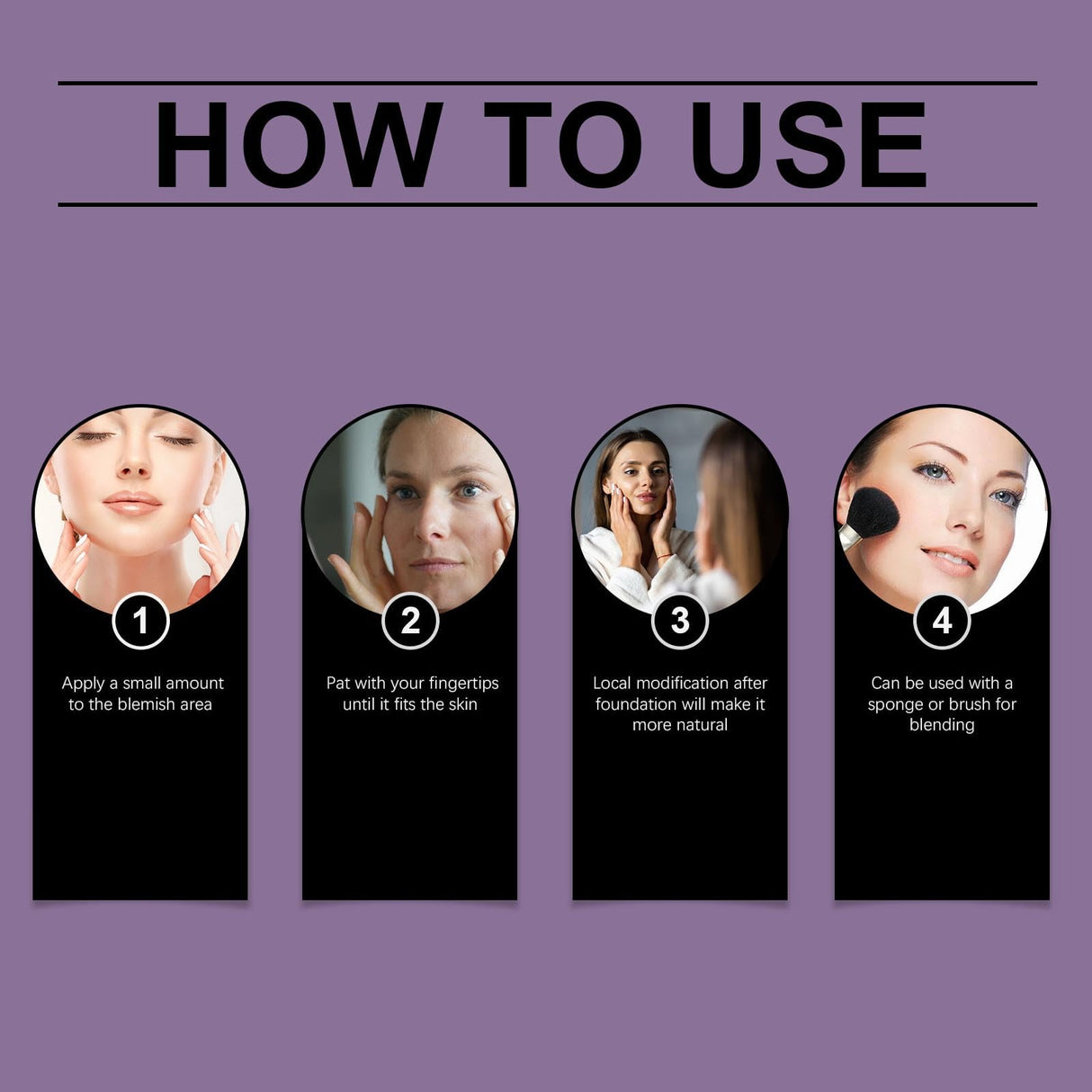 Body Coverage Perfector with Brush | Waterproof & Transfer-Resistant Body Makeup, Long-Lasting Tattoo Cover Up Cream for Legs & Body, Full Coverage Cream Foundation (Natural color)