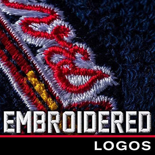 Franklin Sports MLB Team Licensed Baseball Wristbands - MLB Team Logo Sweat Wristbands - Great for Costumes + Uniforms - Pair