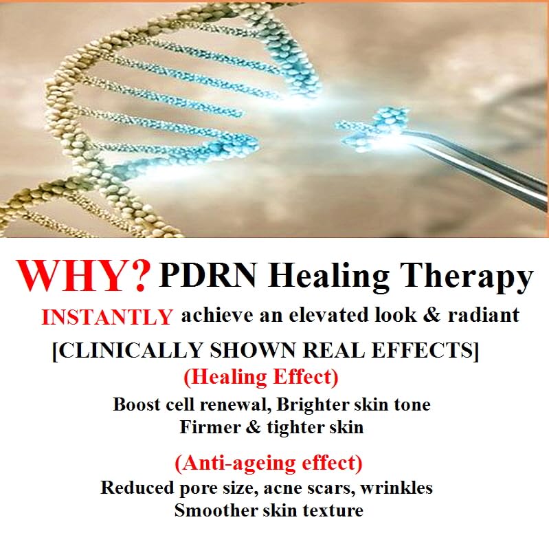 WHITESILK (4%) PDRN & (6%) Proteoglycan Complex Skin Healer Serum┃Anti-Aging, Repair, Lifting, Moisturizing (30ml, 1oz)