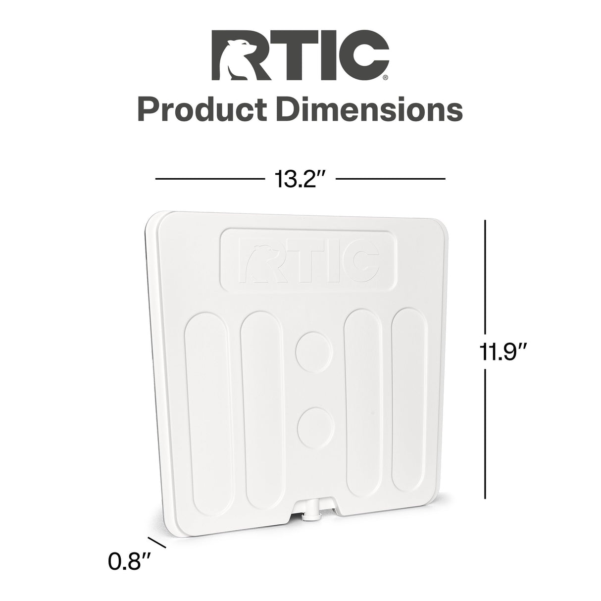 RTIC 65 QT Ultra-Tough Cooler Freezable Divider Insert Accessories Perfect for Organization, 65