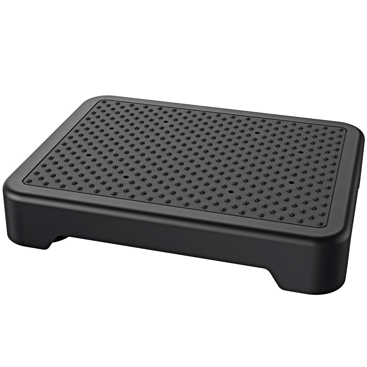 SPACELEAD Mobility Step Stool for Adults & Seniors, Indoor/Outdoor Portable Stair Assist, Anti-Slip Platform for Bathroom, Kitchen, Office, and Bedroom, 600lbs Capacity, Black Black