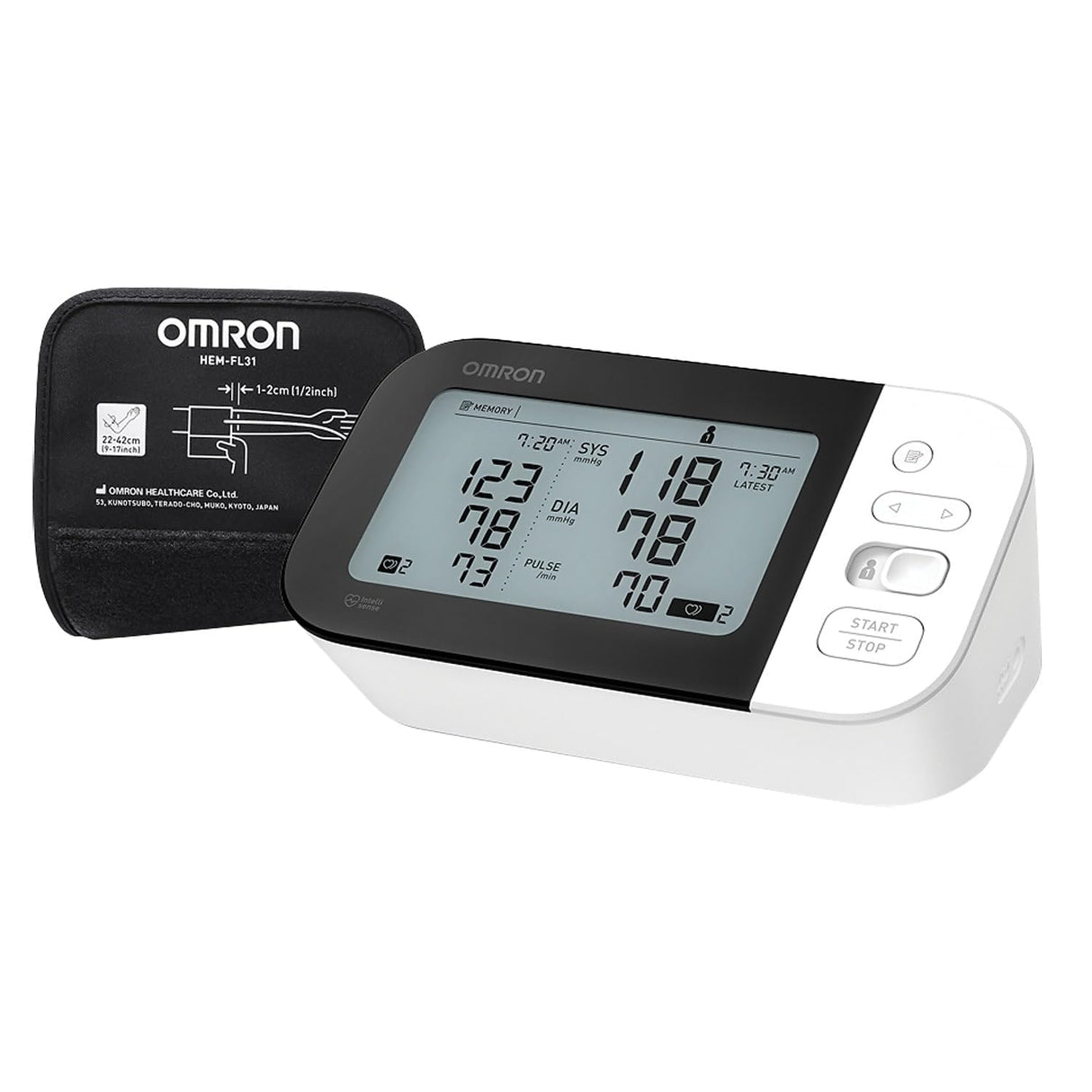 Omron Wireless Upper Arm Blood Pressure Monitor, 7 Series