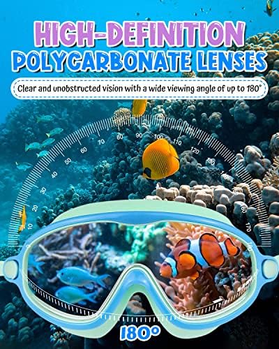 Rantizon Swim Goggles 2 Pack, Wide View Anti Fog&UV Swimming Goggles for Audlt, No Leaking Pool Accessories for Men Women Kid