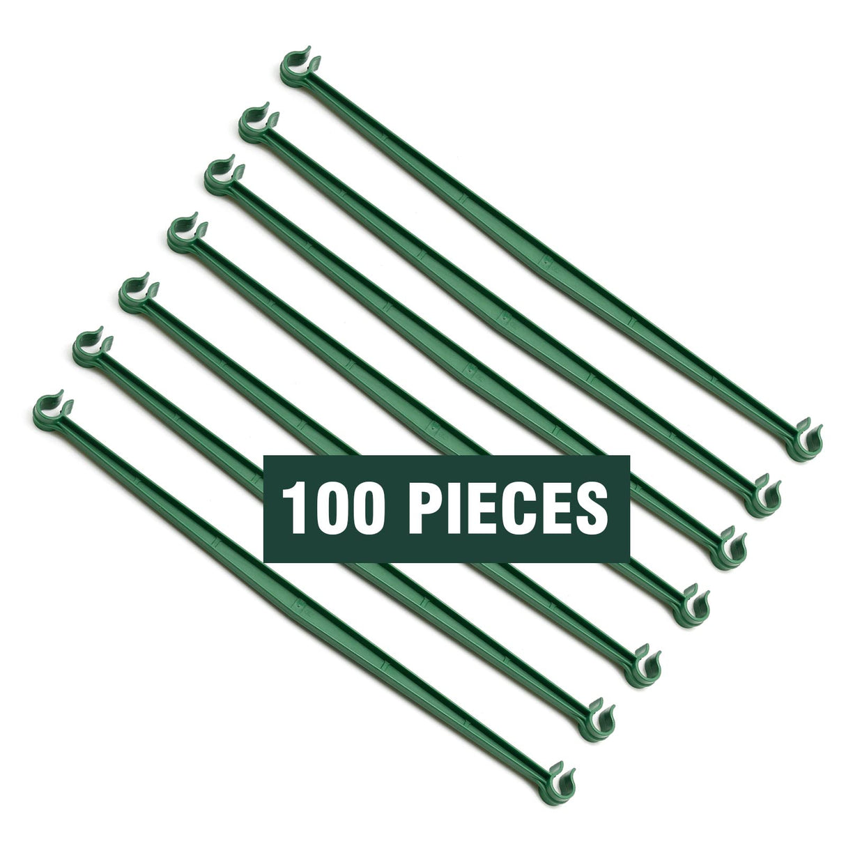 100PCS Stake Arms for Tomato Cage, 11.8 Inches Expandable Trellis Connectors, Tomato Stake Supports, 11mm Bayonet Diameter Plant Stakes for Climbing Plants, Tomatoes Stakes, Vegetables