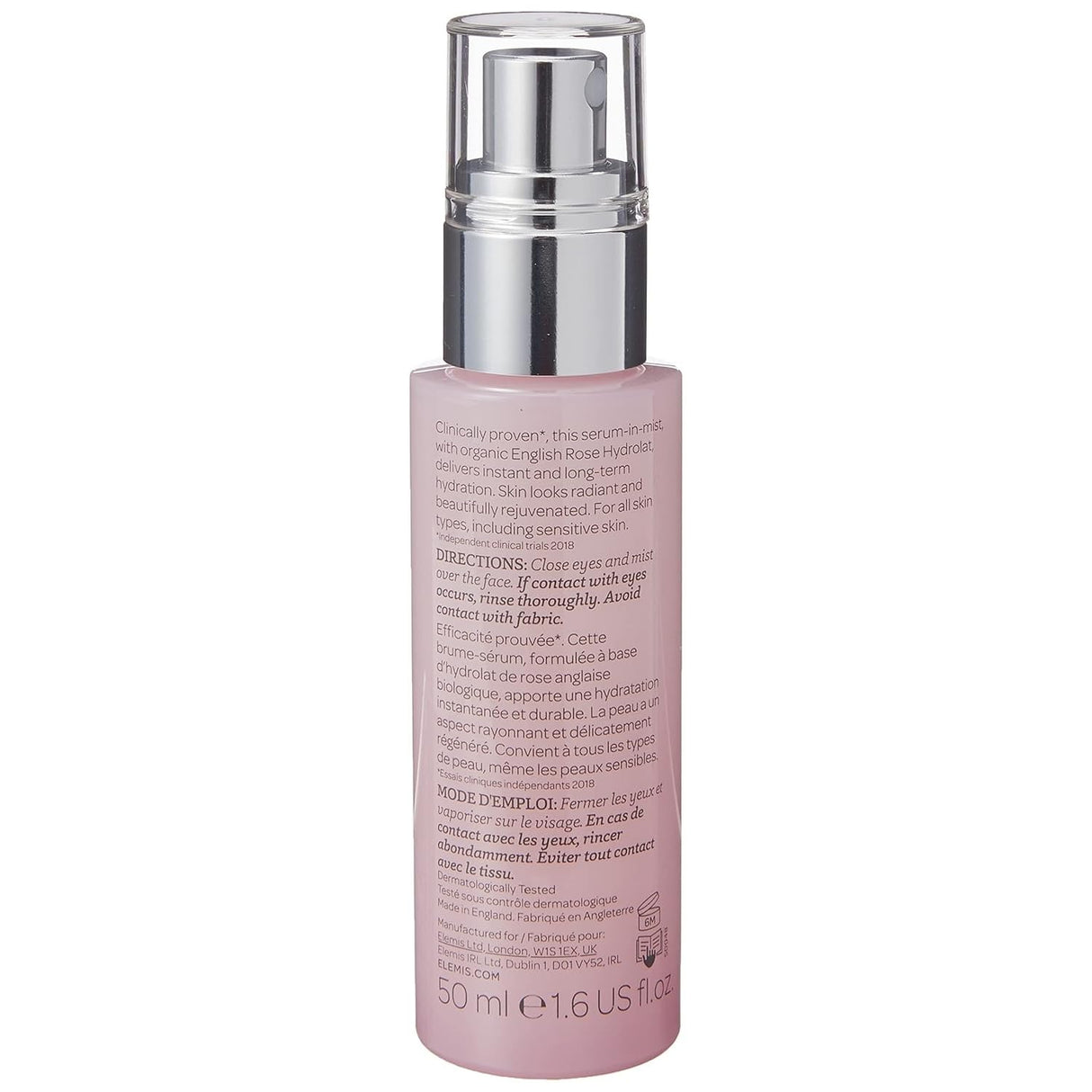 ELEMIS Pro-Collagen Rose Hydro-Mist; Super Hydrating Serum-in-Mist, 1.6 Fl Oz