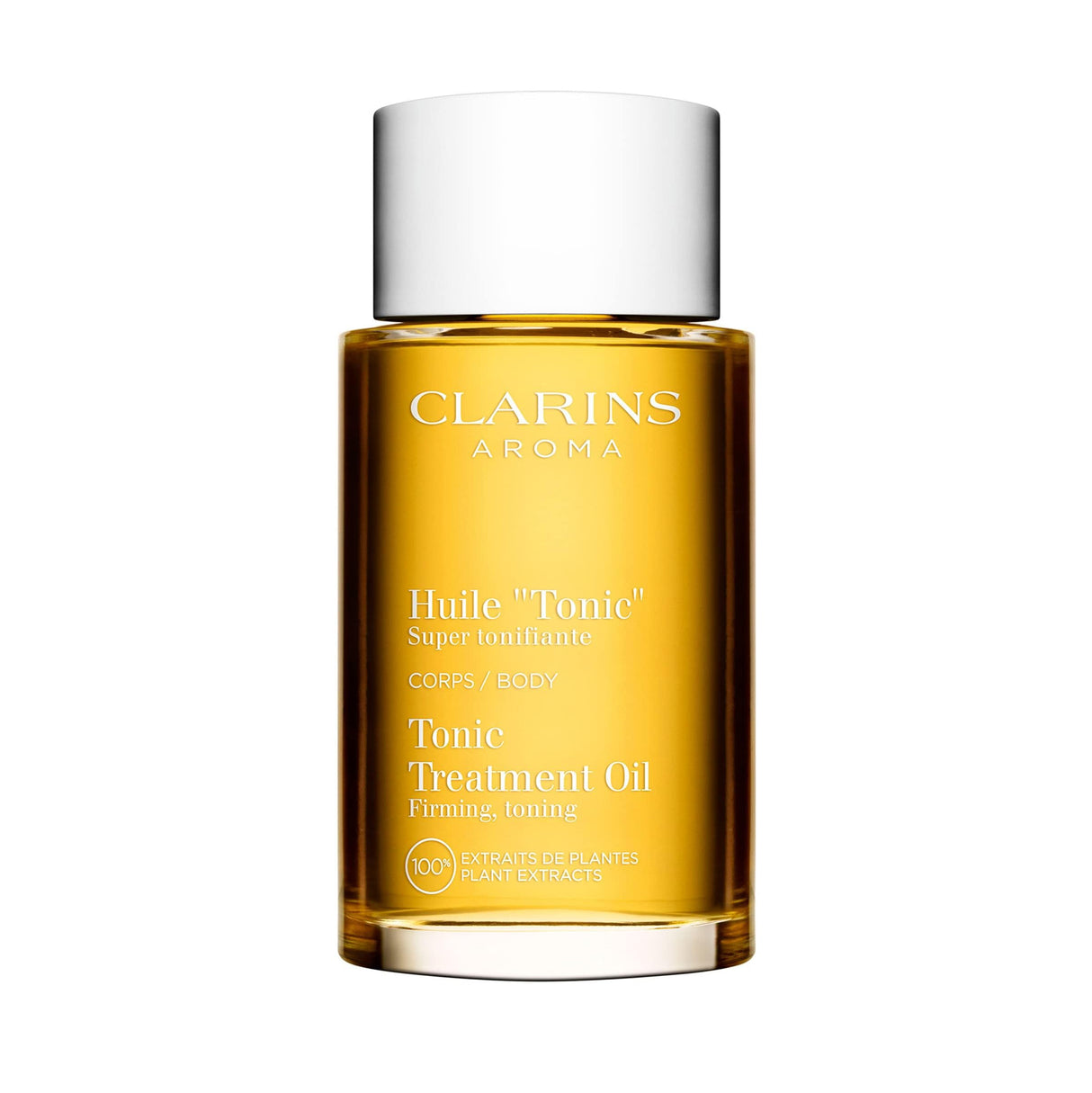 CLARINS Tonic Body Treatment Oil | Stretch Mark Pregnancy Care | Skin Elasticity Is Improved After 28 Days* | Visibly Firms and Tones | Dermatologist Tested | Natural 100% Plant Extracts