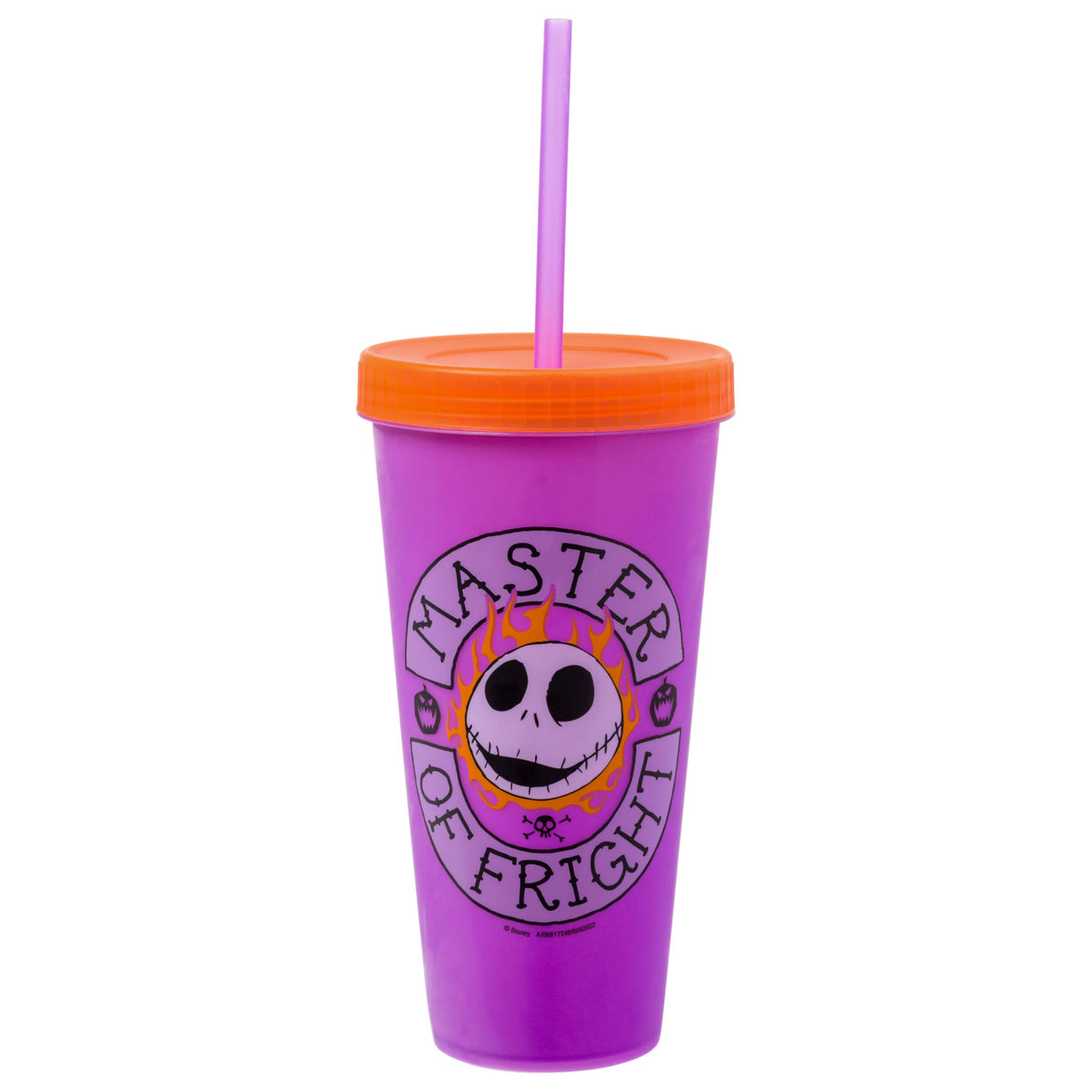 Silver Buffalo Disney The Nightmare Before Christmas 4 Pack Color Change Plastic Tumblers Featuring Jack Skellington, Sally, Oogie Boogie, and Zero, 24 Ounces