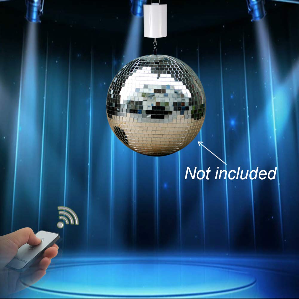 Fonmy Hanging Display Motor 10 RPM Low Speed with Remote for Wind Spinner Ornament Hanging Decor Baby Crib Mobile Battery Operated Motor
