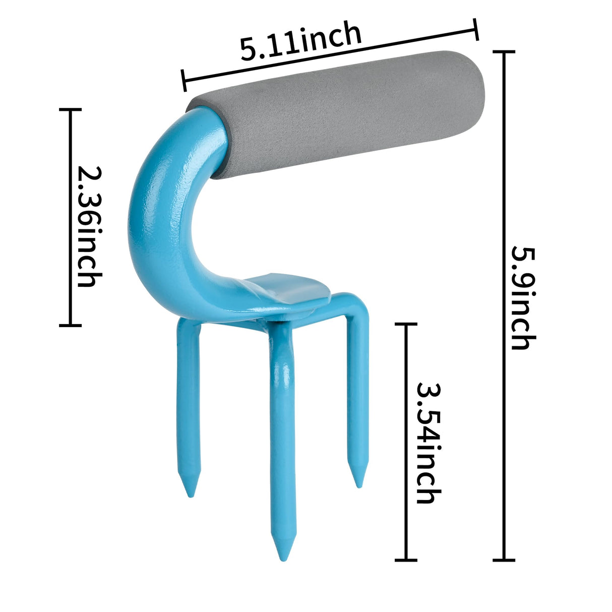 2packs,Earth Tiller,Pot Tiller,Hand Tiller Claw Cultivator,Loosen the Claws,Loosen the Gripper manually,Garden Weeder Tool for Vegetable Gardening Planting