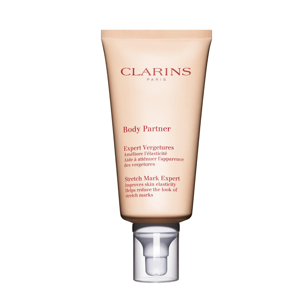 Clarins Body Partner Stretch Mark Expert | Award-Winning | Stretch Mark Cream For Pregnancy and Weight Fluctuations | Tested and Recommended By Pregnant Women | Fragrance Free | Minimal Ingredients