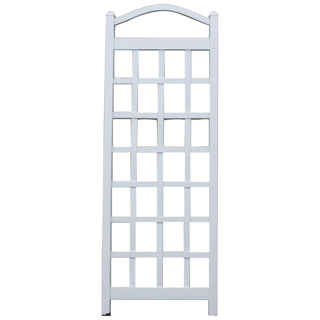 Dura-Trel Cambridge Wall Mounted Garden Vinyl Trellis, 28" x 75", White