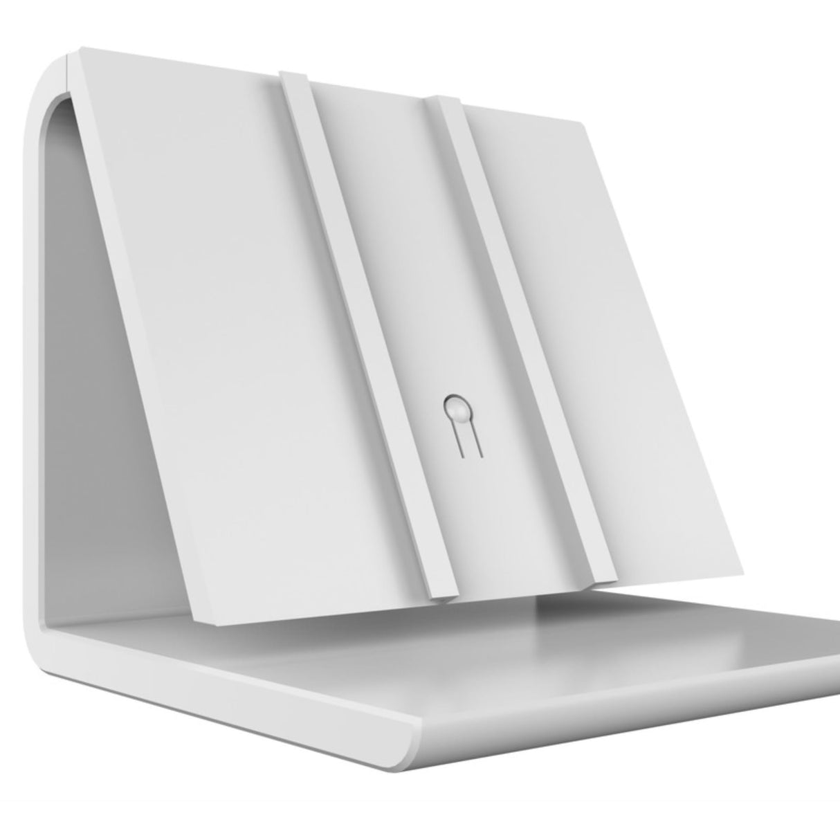 Kudos-Trading - Heatmiser Neo Air Stand Elegant White Durable & Lightweight Optimal Viewing Angle Easy Installation Non Slip Base Eco Friendly Perfect Fit for Heatmiser Neo Air Enhanced Connectivity