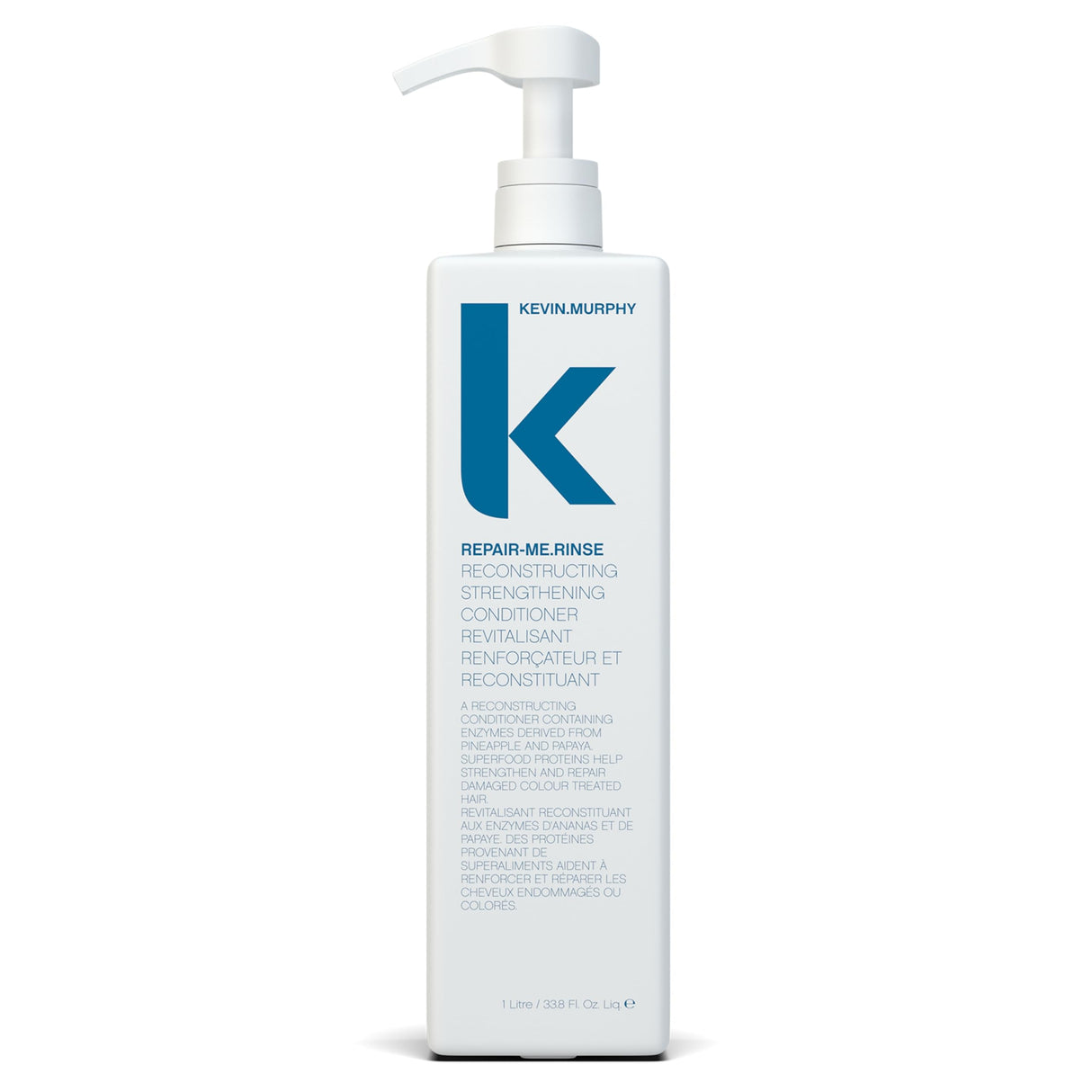 KEVIN.MURPHY REPAIR-ME.RINSE - Hair Repair Conditioner - For All Hair Types - Hydrating Shine Conditioner - Sulphate-Free - 1 L / 33.8 fl oz