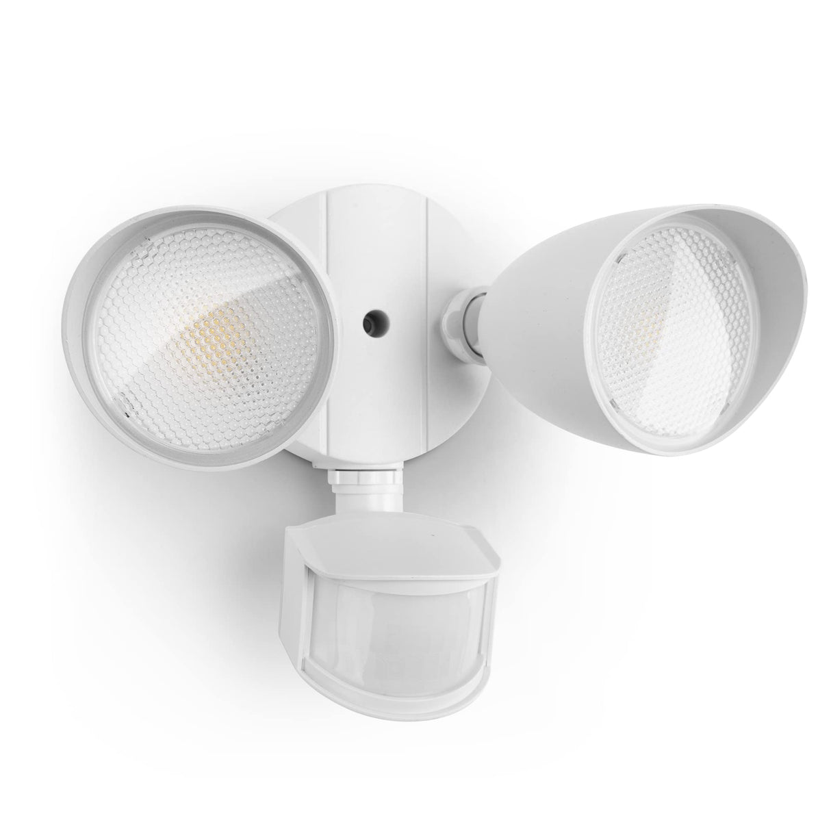 LUTEC 32W 3500 Lumen LED Security Lights Motion Sensor Light Outdoor, 5000K Daylight, IP65 Waterproof, Dusk to Dawn, Motion Detector Flood Light for Garage, Yard, Porch-White