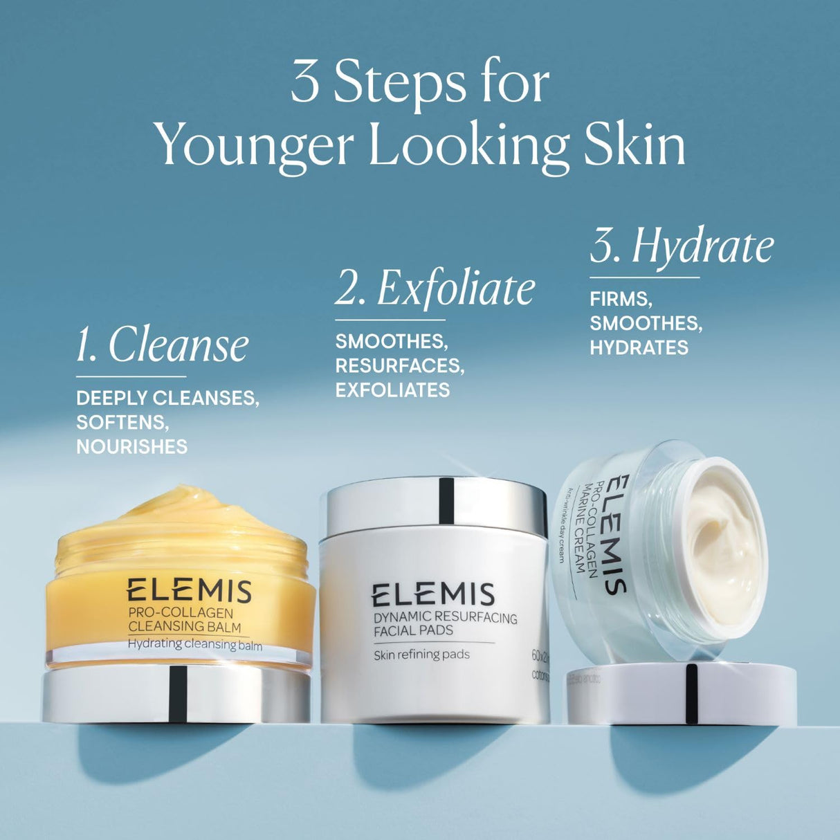 ELEMIS Pro-Collagen Marine Cream, Moisturizer Face Cream, Hydrating Face Moisturizer for Dry Skin, Best Moisturizer for Aging Skin, Anti Aging Gel Moisturizer for Face, Firming Facial Cream
