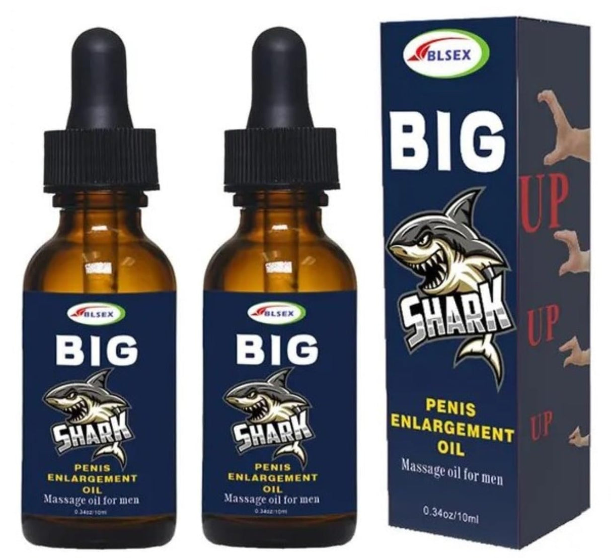 BLSEX Men's Enlargement Oil, Increase XXXL Growth Enlarge Massage for Male 10ml (F360-BIG Oil) (2)