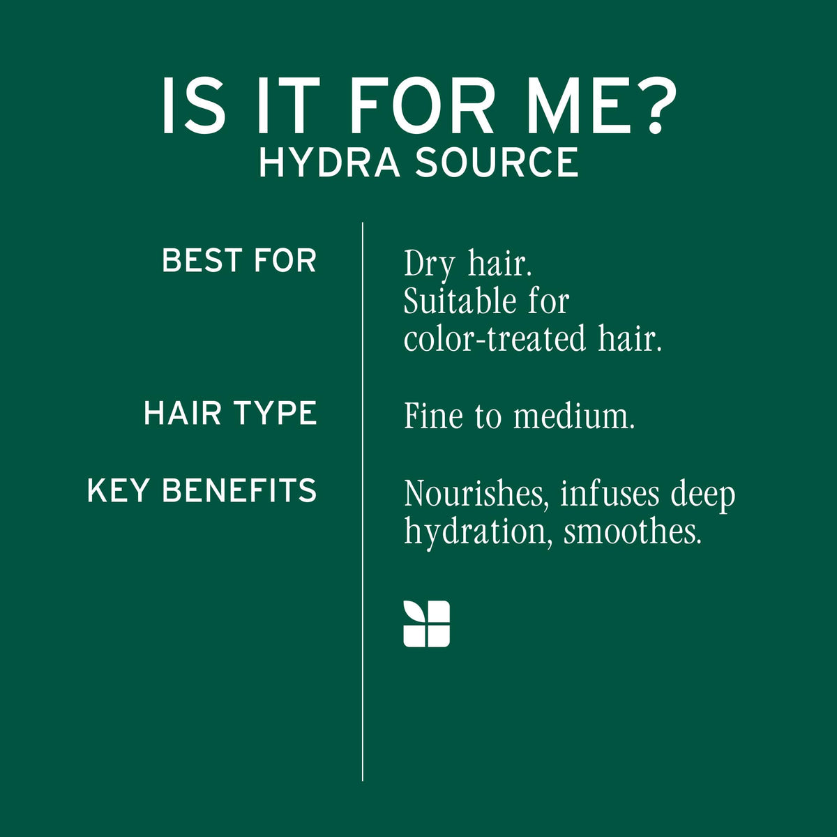 Biolage Hydra Source Shampoo – For Dry Hair, 13.5 fl oz