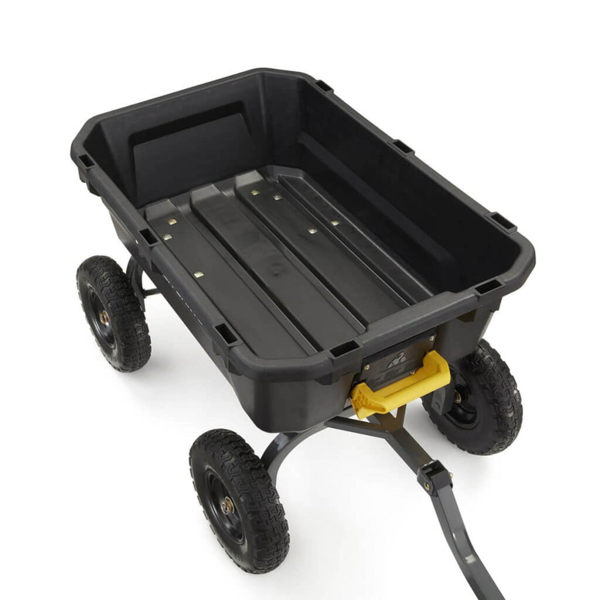 Gorilla Carts Dump Garden Cart, 7 Cu Ft,1200 lb Capacity, No-Flat Tires