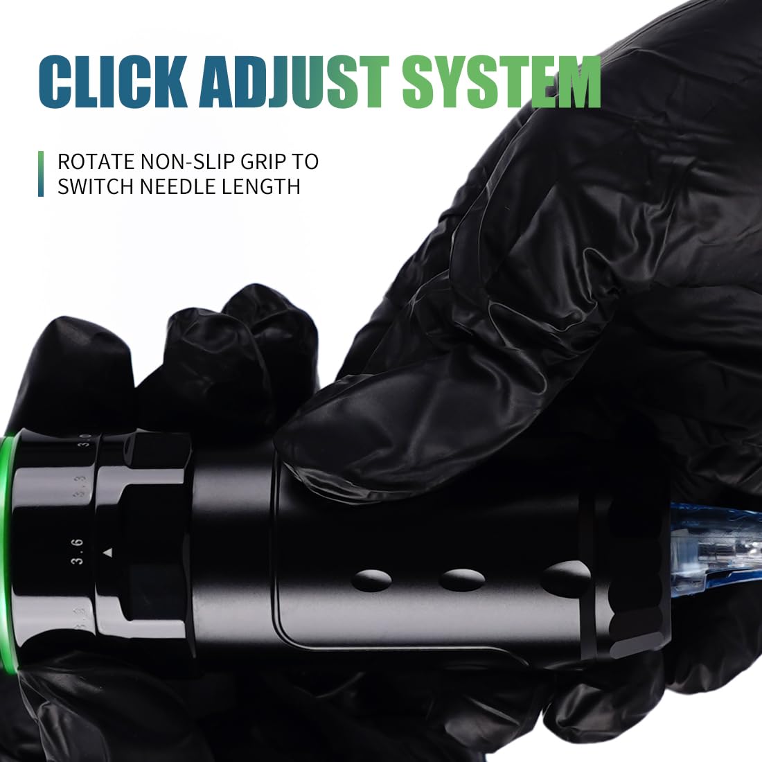 Dragonhawk Tattoo Kit, L3 Cordless/Cord Complete Tattoo Gun Rotary Pen Machine Kit, 2 Batteries, Power Supply with Extra Battery Rca Jack Part for Pro Artists