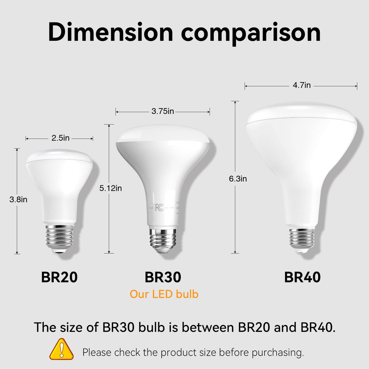 TJOY 12 Pack BR30 Flood Light Bulb Indoor, 65W Equivalent Dimmable Led Recessed Lights Bulb, 2700K Soft Warm White, E26 Base Bulbs for Kitchen Ceiling, Recessed Can, Replacement Incandescent, 9W,800LM